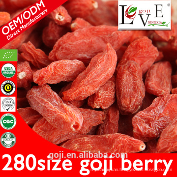 EU standard Ningxia goji berry with low sugar
